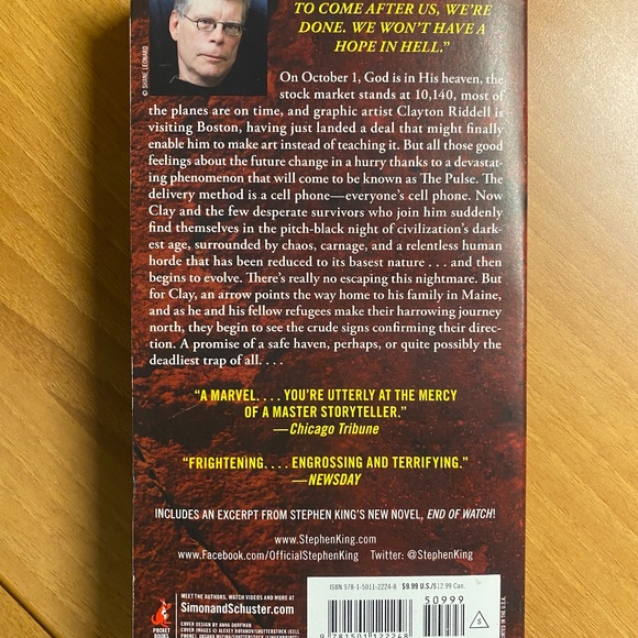 Stephen King Cell - Picture 2 of 2